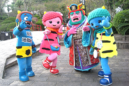 鬼っ子と記念撮影タイム！